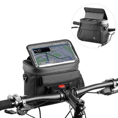 WHEEL UP Waterproof Bike Frame Bag for 7-inch Touchscreen Phones